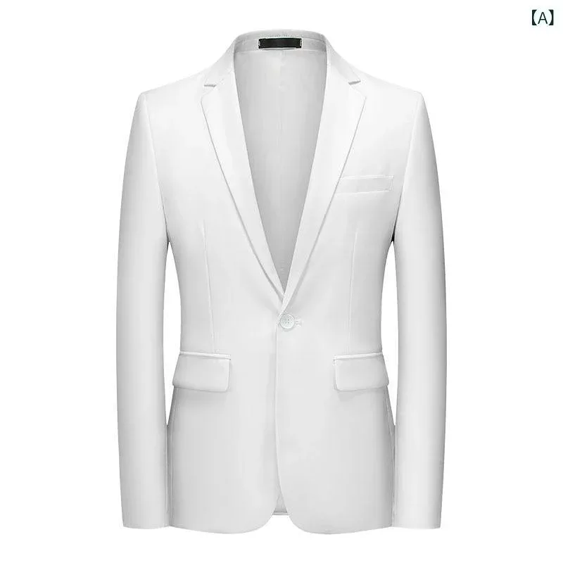 テーラードジャケット メンズ 男性用 アウター 紳士服 上着 ブレザー ビジネス カジュアル 通年用 無地 一つボタン ゆったり 大きいサイズ 体型カバー 着痩せ お腹周り 細見え スタイリッシュ 動きやすい 快適 通勤用 フォーマル オフィスカジュアル