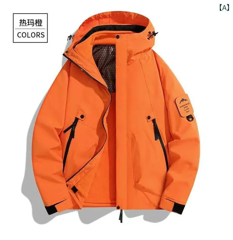 マウンテンパーカー メンズ 秋冬 アウトドア スポーツ 登山 ウェア 防風 防寒 軽量 高機能 機能性 ジャケット アウター 3way 取り外し可能 インナー 中綿 フリース ジャンパー ウインドブレーカー 撥水性 暖かい 保温性 ゆったり 大きいサイズ
