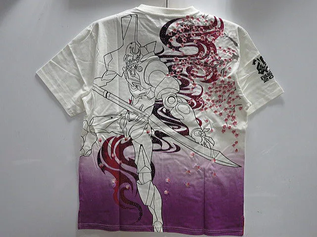 エヴァンゲリオンX錦コラボ 半袖Tシャツ 桜弐号機 EVA ×NISHIKI
