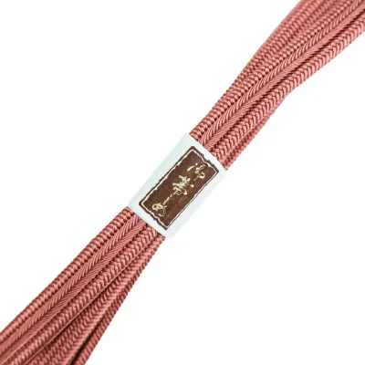 【中古】和装小物 帯締め 帯締 平組 草木染め 美品 r8w09-1348【リサイクル】宝の山