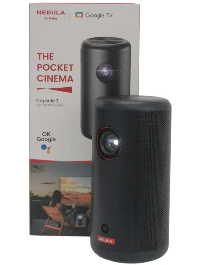 【Anker】アンカー『モバイルプロジェクター / Nebula Capsule 3』D2425N11 2024年1月発売 映像機器 1週間保証【中古】