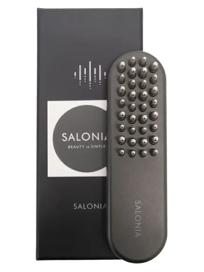 【SALONIA】サロニア『SALONIA EMSリフトブラシ 3Dケア』SAL24305BK 2024年11月発売 美顔器 1週間保証【中古】