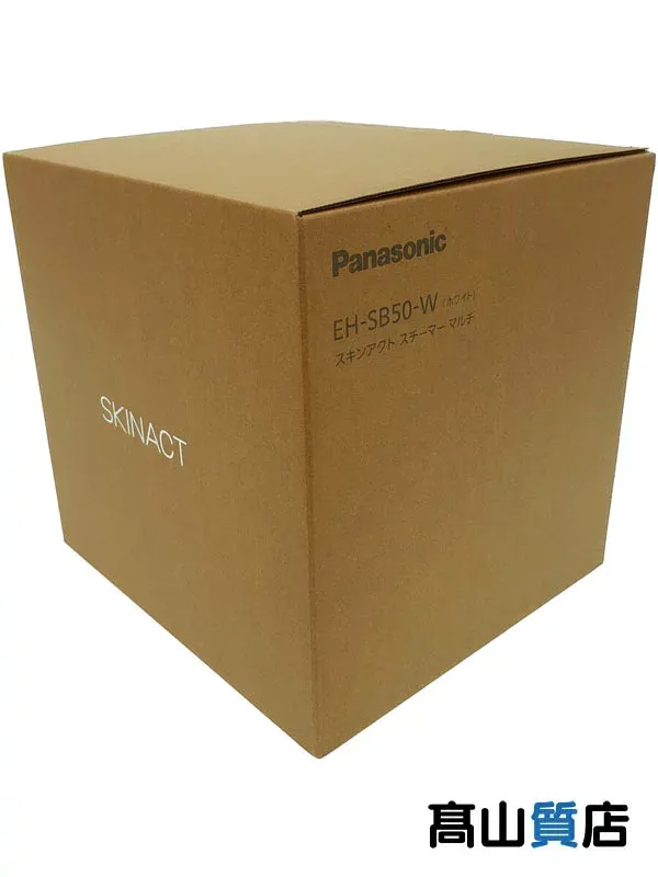 【Panasonic】【未使用品】パナソニック『スキンアクト スチーマー マルチ / ホワイト』EH-SB50-W 美顔器 1週間保証【中古】