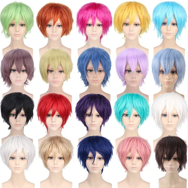カラー ウィッグ かつら ロング ボブ ストレート ショート コスプレウィッグ スーパーロング 耐熱 フルウィッグ 前髪アレンジ自在 カツラ 変装 仮装 ハロウィン WIG イベント用 ウィッグ· ロングコスプレ 巻き髪 アニメ 女装 クリスマス イベント 男装 簡単 手軽 アニメ