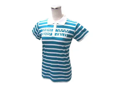 ROXYロゴで魅せるレディースウエア♪ROXY/ロキシー ポロシャツ ABPL620-BLU 送料無料
