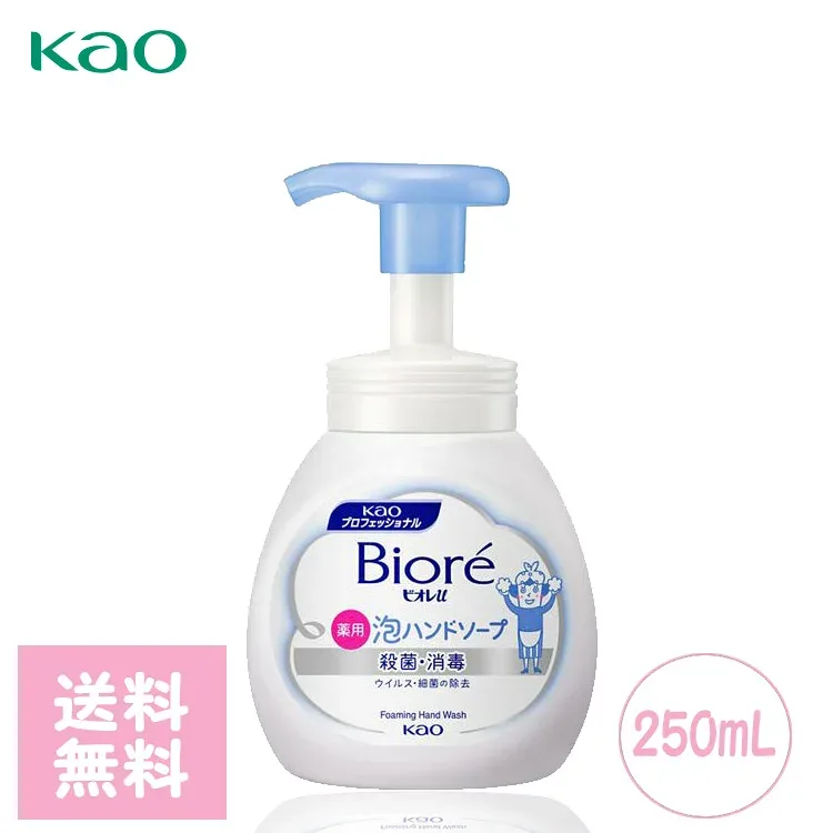 花王 ビオレU 泡ハンドソープ 250mL 泡ハンドソープ ポンプ 花王 ビオレU 泡ハンドソープ マイルドシトラスの香り 業務用 フォーム 手洗い石鹸 大容量 詰め替え用 飲食店 サロン用