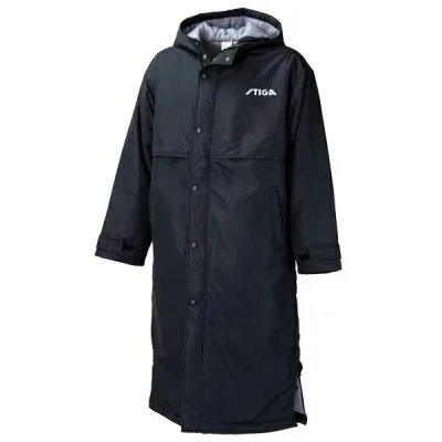 卓球 ユニフォーム パンツ キッズ ジュニア メンズ レディース auz0009aa スティガ STIGA ベンチコートJP ブラック