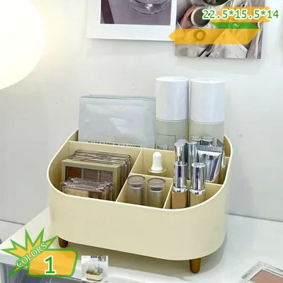 500円OFFクーポン コスメボックス 机上 卓上 おしゃれ ケース 化粧ボックス デスク 収納 オフィス リモコンラック コスメ収納 ケース 化粧品 コンパクト ドレッサー コスメ 化粧入れ 化粧箱 かわいい カフェ 和モダン takushistore