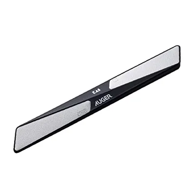 AUGER ネイルファイル(貝印(Kai Corporation) AUGER (オーガー)メンズ ツメヤスリ ネイルケア 両面タイプ お手入れ) ステンレス鋼 ブラック