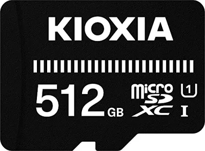 KIOXIA(キオクシア) 旧東芝メモリ microSD 512GB UHS-I対応 Class10 microSDXC (転送速度50MB/s) 国内サポート正規品 メーカー保証3年 KTHN-MW512G