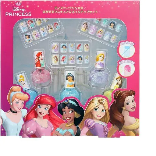 レイス(Race) ディズニープリンセスはがせるマニキュア&ネイルチップセット 6才以上 コスメ アクセサリー 900022