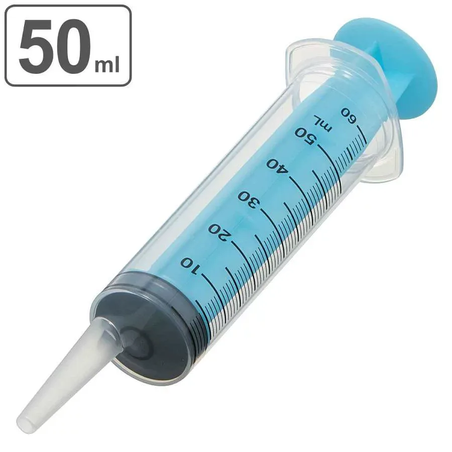 ペット用シリンダー 50ml フィーダーシリンジL ココアドッグ ( シリンジ 注射器 ペット用 犬 猫 動物 ペット用品 )