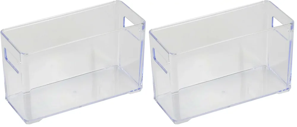 リバティーコーポレーション リバティ 野菜室 冷凍室トレー スリム 収納 クリアブルー LD-211 Style Storage