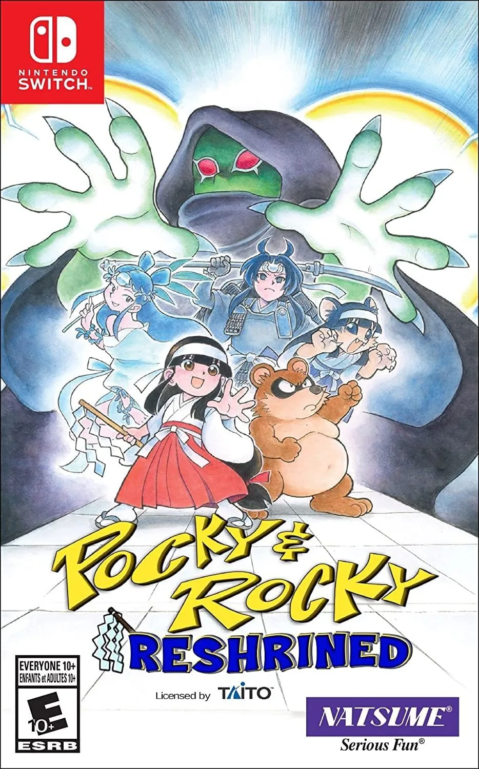 Pocky & Rocky Reshrined Switch