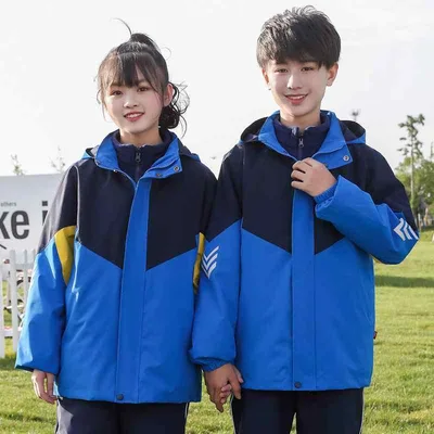 子供用 マウンテンパーカー 取り外し可能 3way キッズ 防風 防水 アウター 小学生 中学生 男の子 女の子 アウトドア ジャケット ジャンパー スポーツウェア 登山 秋冬