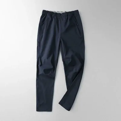 パンツ 男性用 アウトドア 登山 ワークパンツ 薄手 高弾性 春物 グレー ブラック カーキ ネイビー