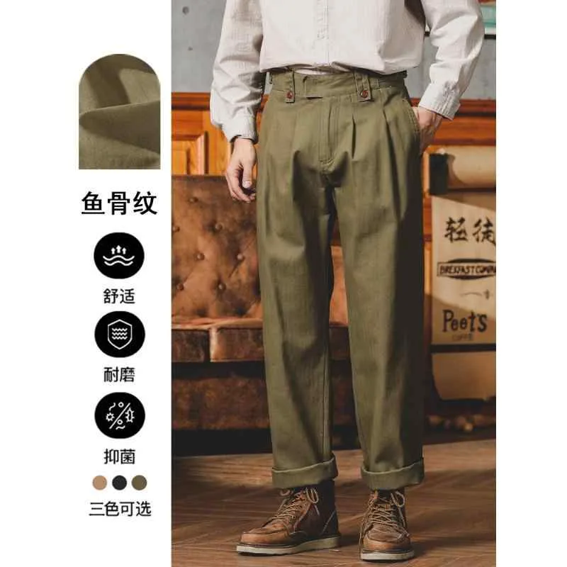ワークパンツ メンズ アメカジ カーゴパンツ ゆったり ストレートパンツ ミリタリーパンツ 厚手 コットン 高身長 ファッション 普段使い 作業着 ズボン