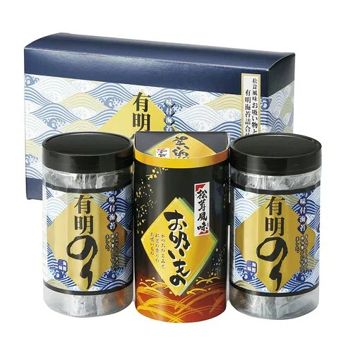 【ギフト包装・のし紙無料】有明のり・永谷園松茸風味お吸い物詰合せ ZFA-15(B5)
