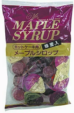 ヤマト蜂蜜)メープルシロップ(ポーション入)20g×20個入 ヤマト蜂蜜 シロップ ジャム・はちみつ 洋風調味料 【常温食品】【業務用食材】