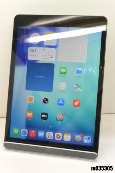 白ロム SIMフリー au SIMロック解除済 Apple iPad8 Wi-Fi+Cellular 32GB iPadOS26.7 スペースグレイ MYMH2J/A 初期化済 【m035305】【中古】【K20260925】