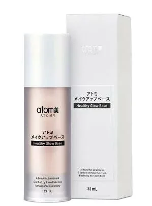 アトミ メイクアップベース 33ml ATOMY HEALTHY GLOW BASE 韓国コスメ Atom美 ATOMY ATOMI ナチュラルコスメ J00266 #8809406891265