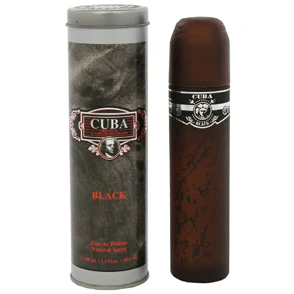 香水 CUBA キューバ ブラック EDT・SP 100ml 【フレグランス ギフト プレゼント 誕生日 メンズ・男性用】【CUBA BLACK EAU DE TOILETTE SPRAY】