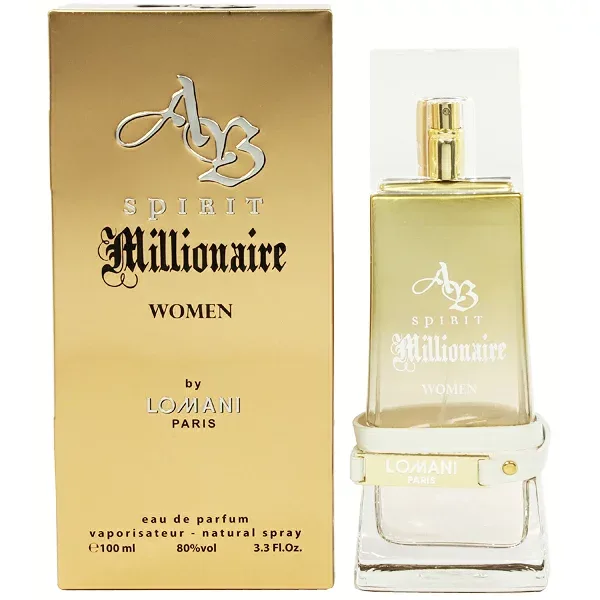香水 LOMANI AB スピリット ミリオネア ウーマン EDP・SP 100ml 【送料込み(沖縄・離島を除く)】【フレグランス ギフト プレゼント 誕生日 レディース・女性用】【AB スピリット AB SPIRIT MILLIONAIRE WOMEN EAU DE PARFUM SPRAY】