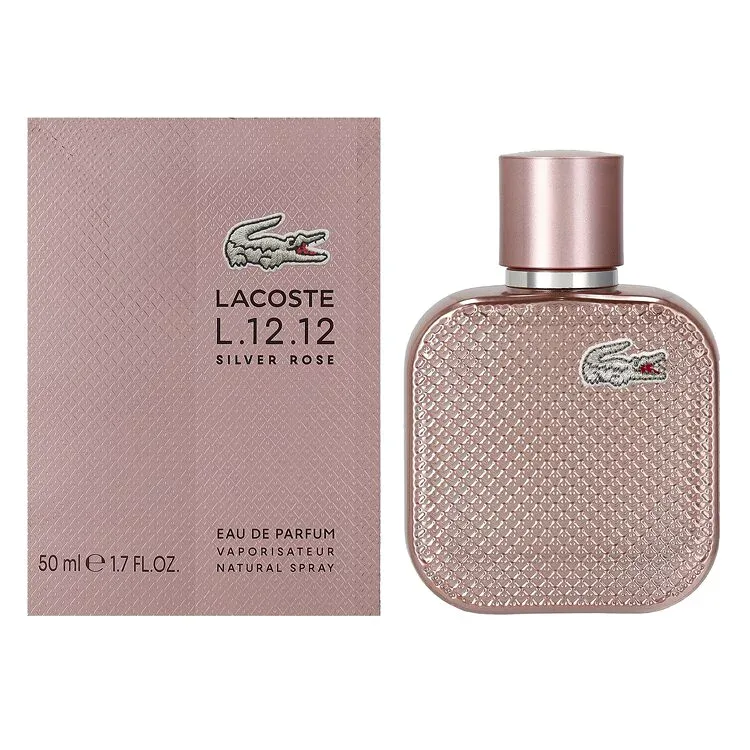 香水 レディース オーデ ラコステ L.12.12 シルバーローズ EDP・SP 50ml 送料無料 香水 フレグランス