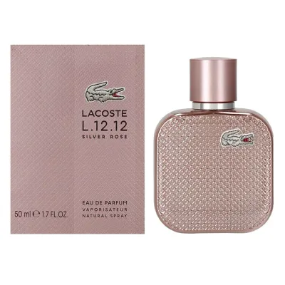 香水 レディース オーデ ラコステ L.12.12 シルバーローズ EDP・SP 50ml 送料無料 香水 フレグランス