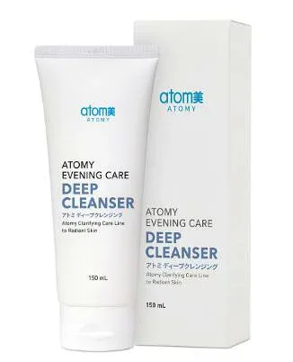 アトミ ディープクレンジング 150ml ATOMY EVENING CARE DEEP CLEANSER メイク落とし ナチュラルコスメ 韓国コスメ Atom美 ATOMY ATOMI J00325 #8809258221166