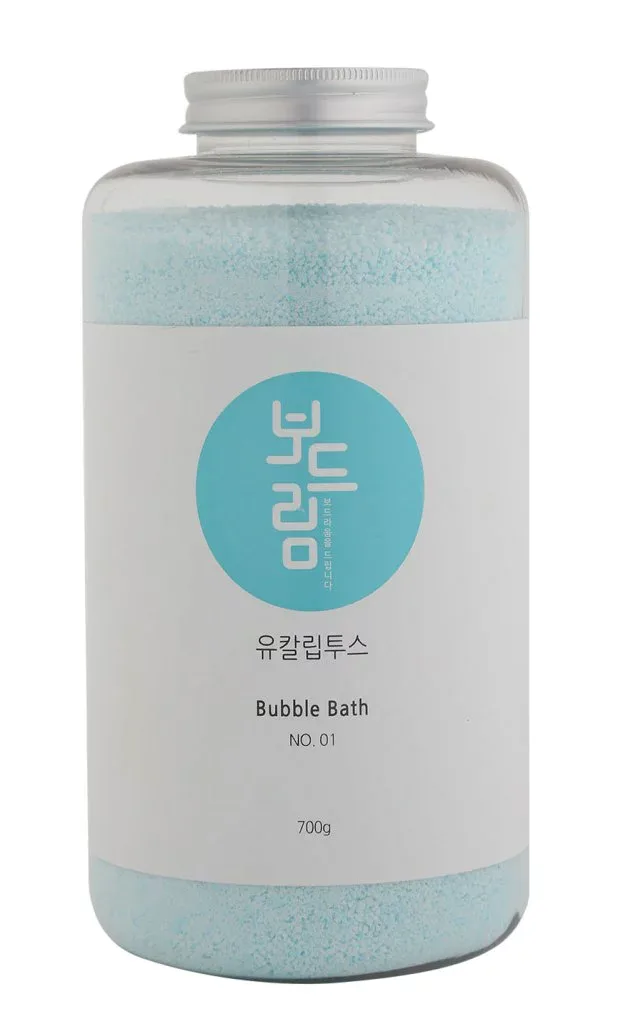 子どもの目に入ってもしみなくい 保湿も洗顔もアロマスパーが一度にできる BUBBLE BATH NO.1 ボドゥリムバブルバス 韓国化粧品 ■ナチュラルコスメ