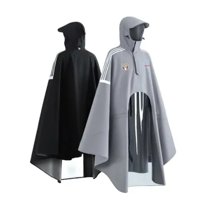 ポータブル レインコート レインポンチョ 自転車用 バイク用 レインウェア レインスーツ 雨具 電動バイク 雨合羽 アウトドア ロング丈の超軽便 防水 フード付き 梅雨対策 男女兼用 防風 耐久性豪雨 通学 通勤用