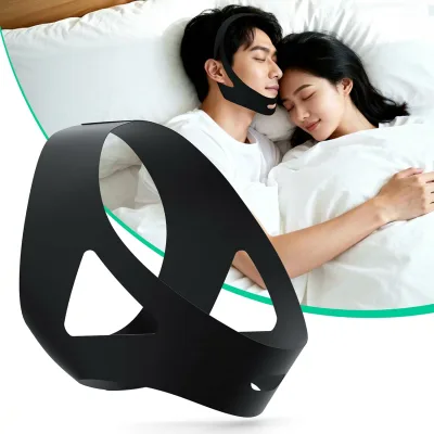 【睡眠のプロ監修】いびき防止グッズ い いびき サポーター いびき対策 顎固定サポーター 鼻呼吸促進 口呼吸防止 いびき防止 睡眠補助いびき対策ベルト 調節可能 快眠旅行 水洗い可能 男女兼用