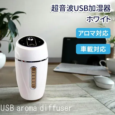 加湿器 卓上 オフィス かわいい 加湿器 超音波 車でも使える usb 卓上 アロマ加湿器 かわいい 加湿器 卓上 おしゃれ アロマオイル 車 ミニ加湿器 車載 加湿器 プレゼント USB加湿器 静音 ホワイト