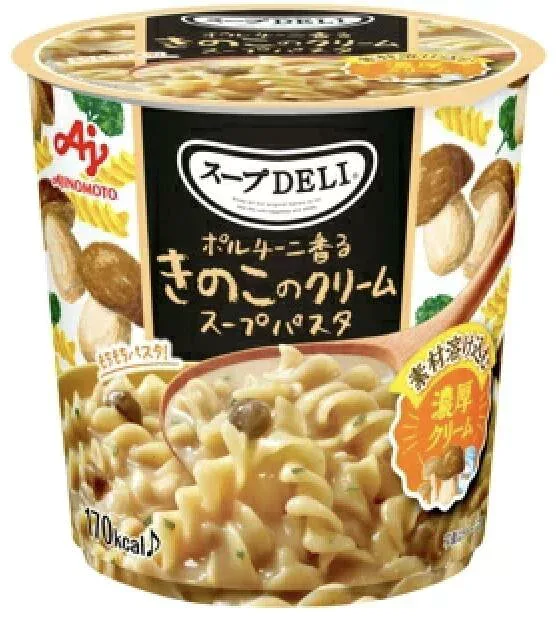 【ケース販売】味の素 スープデリ きのこクリーム カップ 6個入り (42.3gx6) 天満市場
