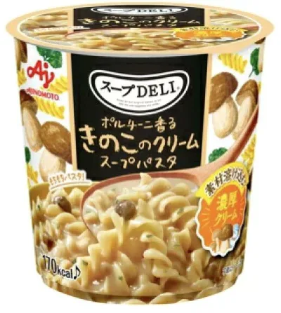 【ケース販売】味の素 スープデリ きのこクリーム カップ 6個入り (42.3gx6) 天満市場