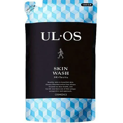 【3個セット】【医薬部外品】ウルオス 薬用 スキンウォッシュ 詰め替え 420ml 大塚製薬 UL・OS ボディソープ 洗顔 メンズ 男性 殺菌 消毒 消臭 ニオイ 皮脂 汚れ 洗浄 スキンケア つめかえ 詰替 お得 送料無料