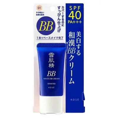 雪肌精 ホワイト BBクリーム 01 やや明るい自然な肌色 (30g)