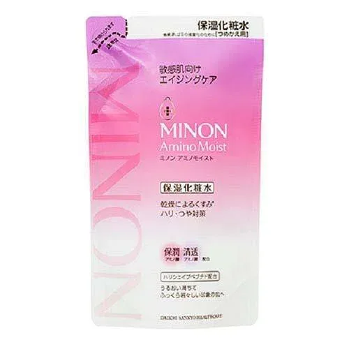MINON ミノン アミノモイスト エイジングケア ローション つめかえ用 130mL|敏感肌 年齢肌 保湿化粧水 ハリ つや 乾燥小ジワ対策