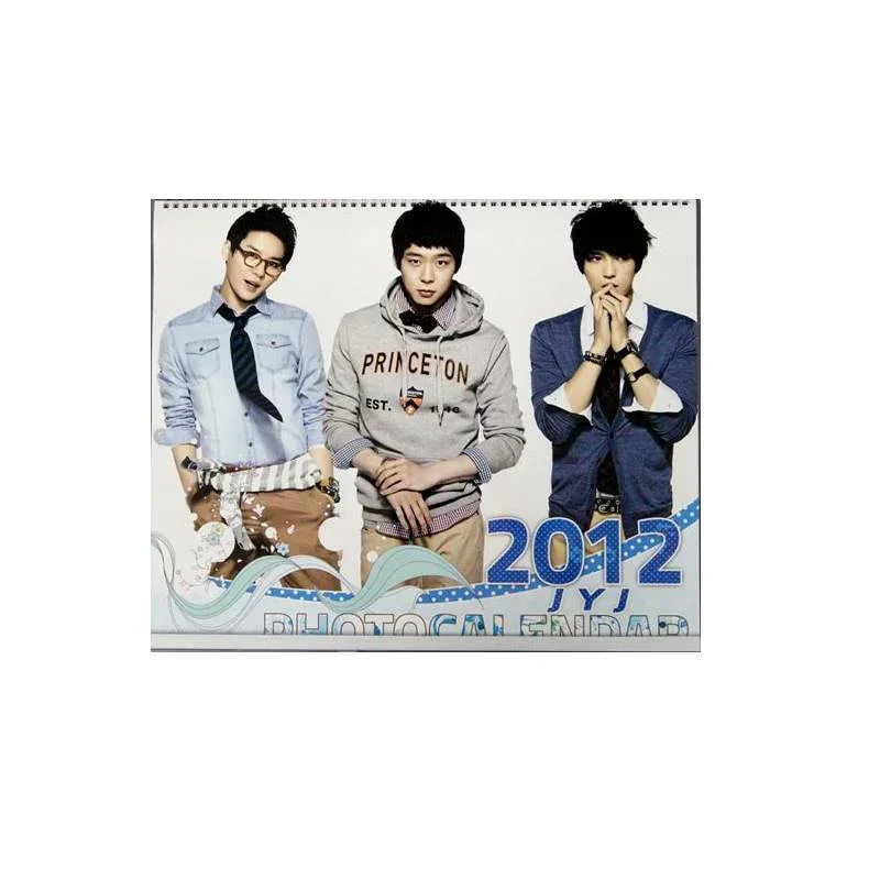 JYJ 2012年壁掛けカレンダー1