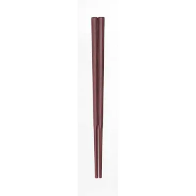 10角 ぐる麺箸 19cm 朱 GM-4013/業務用/新品/小物送料対象商品
