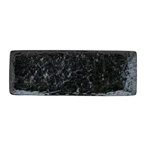 12-111-10/石目 30cm細角皿 黒耀 30.3×11×2.5(cm)/業務用/新品/小物送料対象商品