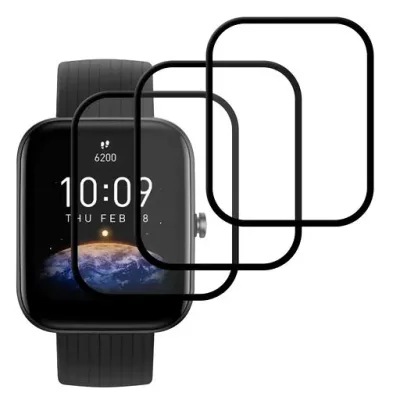 【3枚セット-高 品質】対応 Amazfit Bip 3 / Amazfit Bip 3 Pro ガラスフイルム Amazfit Bip 3 保護フィルム Amazfit Bip 3 Pro フィルム 画面保護シート 液晶シール カバー 液晶保護 ソフト