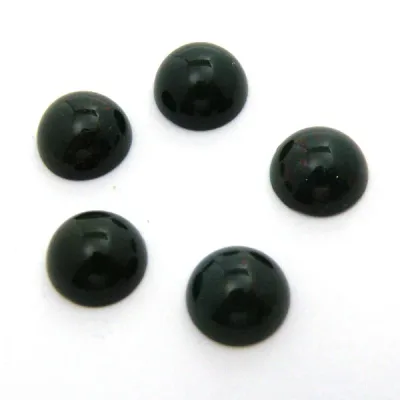 ブラッドストーン 【ラウンドカボション】 約10mm ルース 《1個》 裸石 天然石