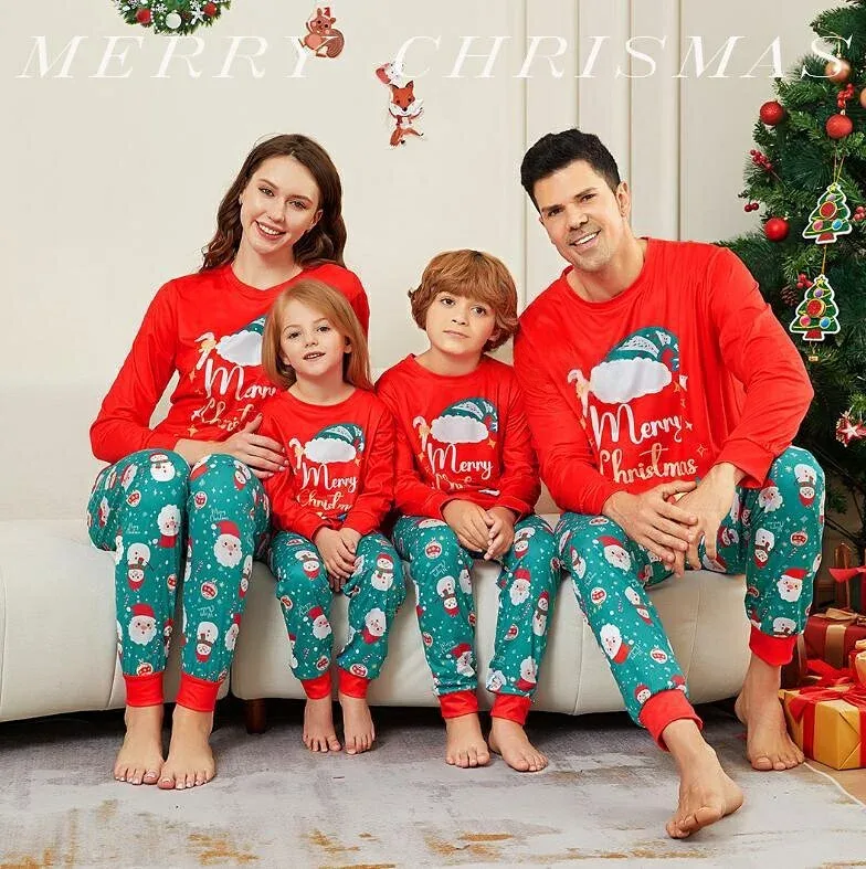 クリスマス衣装 パジャマ セットアップ親子ペアルック ルームウェア ペアパジャマ 親子お揃い 秋冬 メンズ レディース 上下セット家族部屋着 赤ちゃん キッズ 子供 男の子 ベビー