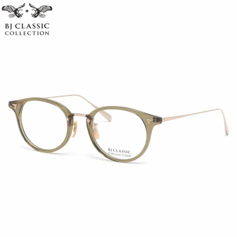 BJクラシック コレクション メガネ COM-510NNT 119-1 48 BJ CLASSIC COLLECTION コンビ シリーズ チタン 人気 おしゃれ 日本製 鯖江 メンズ レディース