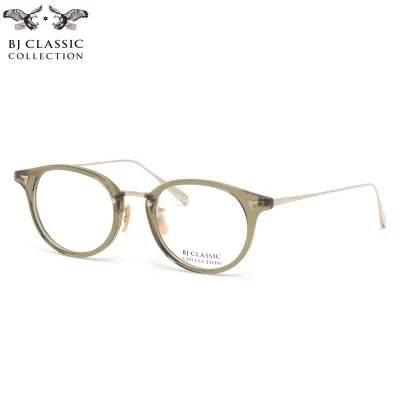 BJクラシック コレクション メガネ COM-510NNT 119-1 48 BJ CLASSIC COLLECTION コンビ シリーズ チタン 人気 おしゃれ 日本製 鯖江 メンズ レディース