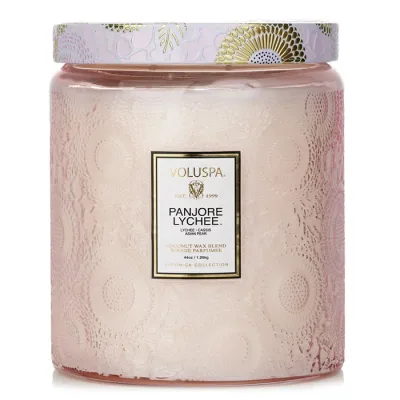 【月間優良ショップ受賞】 Voluspa Luxe Jar Candle - Panjore Lychee ボルスパ Luxe Jar Candle - Panjore Lychee 44oz/1.25kg 送料無料 海外通販