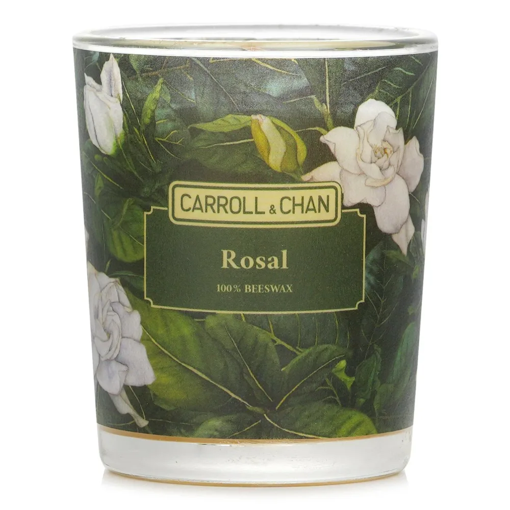 【月間優良ショップ受賞】 Carroll & Chan 100% Beeswax Votive Candle - Rosal (Neroli, Gardenia & Musk) キャンドル・キャロル&チャン 100% Beeswax Votive Candle - Rosa 送料無料 海外通販