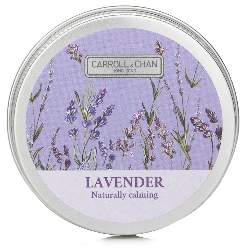 【月間優良ショップ受賞】 Carroll & Chan 100% Beeswax Mini Tin Candle - # Lavender キャンドル・キャロル&チャン 100% Beeswax Mini Tin Candle - # Lavender 1pcs 送料無料 海外通販